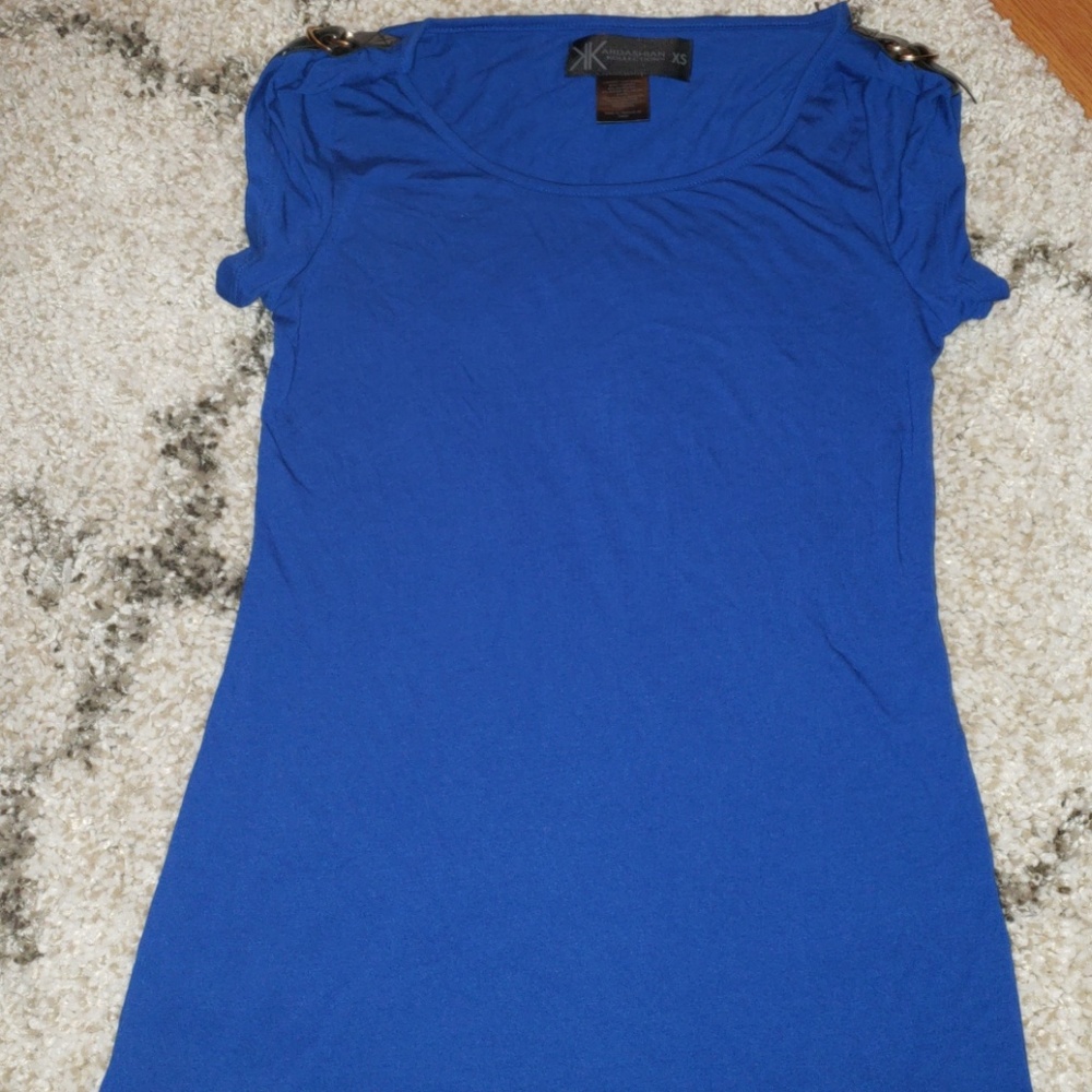 KK royal blue short sleeve